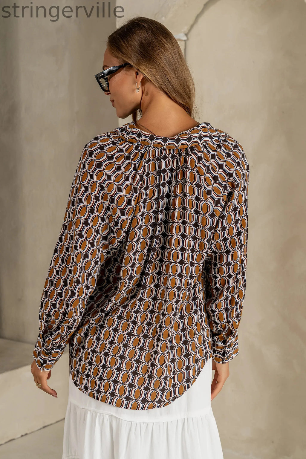Abstract Blouse