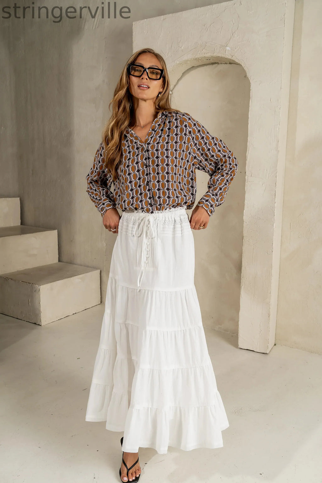 Abstract Blouse