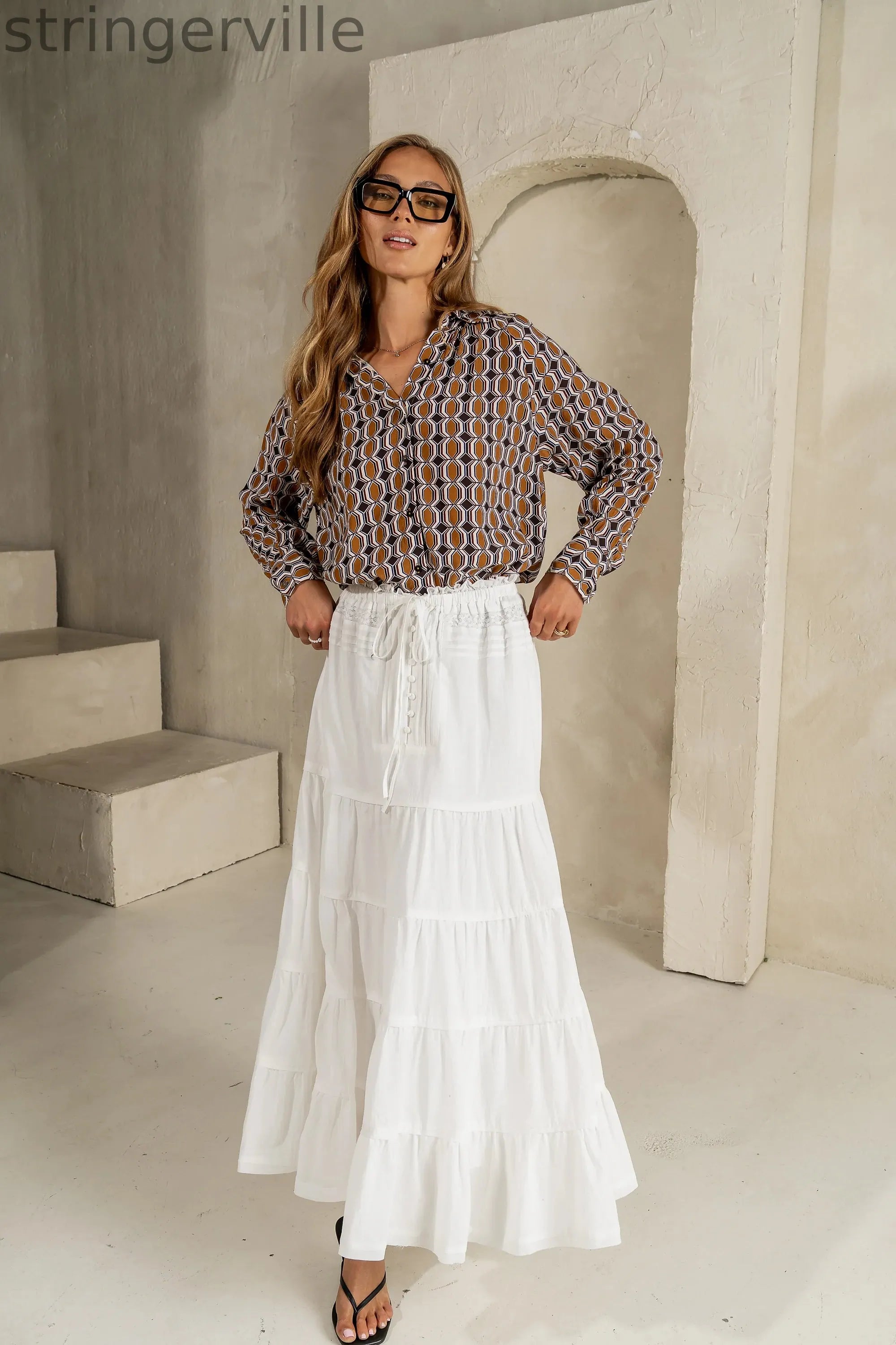 Abstract Blouse
